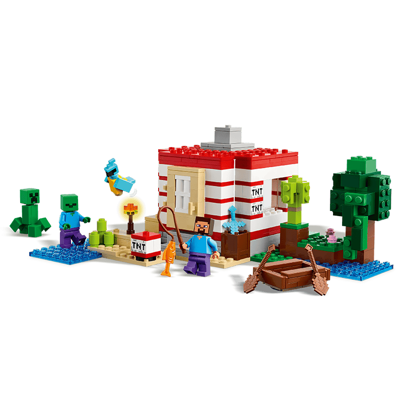 险精神的乐高积木TNT丛林房屋澳门新葡京app激发创造力与冒